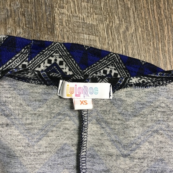 NWOT Lularoe Sarah duster cardigan Size XS Aztec - Picture 3 of 5